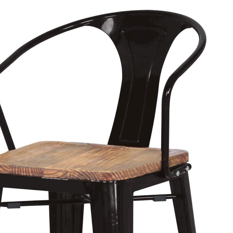 Zipcode Design™ Irvington Solid Wood Stool & Reviews Wayfair